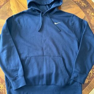 Nike Men's Navy Pullover Hoodie